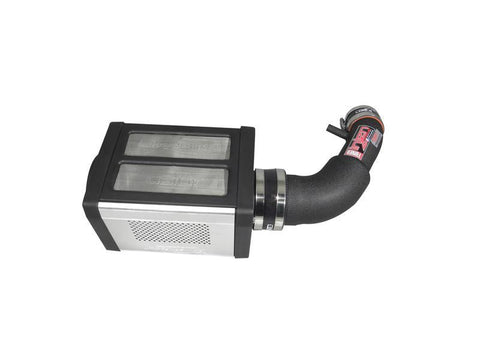 Injen 07-09 Wrangler 3.8L V6 w/ Box Wrinkle Black Power-Flow Air Intake System - PF5002WB