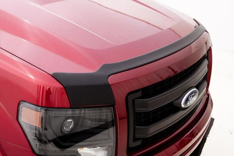 AVS 11-16 Ford F-250 Aeroskin Low Profile Hood Shield - Matte Black - 377022