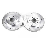 Power Stop 06-11 Buick Lucerne Front Evolution Drilled & Slotted Rotors - Pair - AR82110XPR