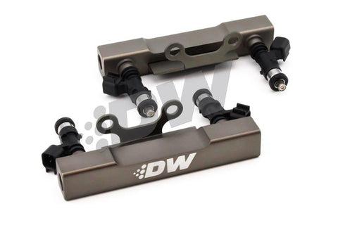 DeatschWerks 02+ Subaru WRX / 07+ STI/LGT Top Feed Fuel Rail Upgrade Kit w/ 750cc Injectors - 6-102-0750