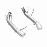MagnaFlow 13 Ford Mustang Dual Split Rear Exit Stainless Axle-Back Cat Back Exhaust (Competition) - 15152
