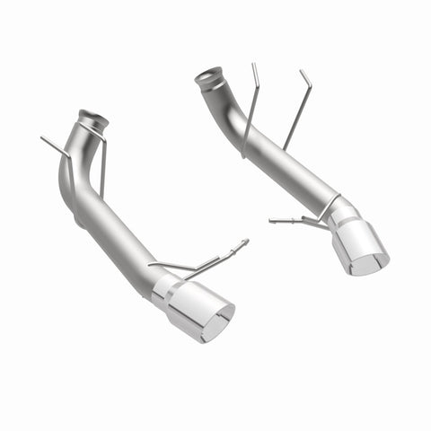 MagnaFlow 13 Ford Mustang Dual Split Rear Exit Stainless Axle-Back Cat Back Exhaust (Competition) - 15152