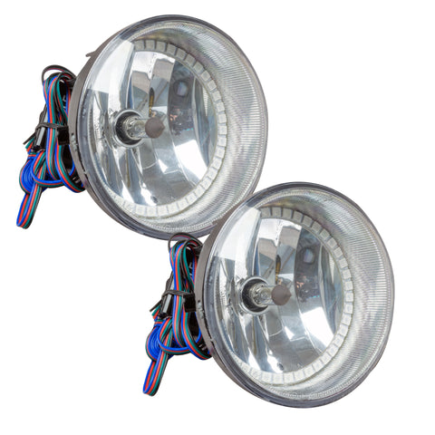 Oracle Lighting 07-13 Toyota Tundra Pre-Assembled LED Halo Fog Lights -Red - 7095-003