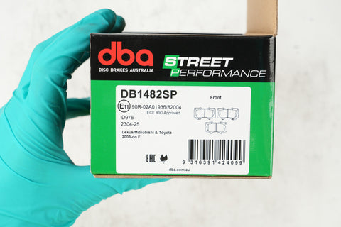DBA 05-22 Toyota Tacoma (6 Lug) SP Performance Front Brake Pads - DB1482SP
