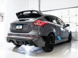 AWE Tuning Ford Focus RS Touring Edition Cat-Back Exhaust- Resonated - Chrome Silver Tips - 3020-32036