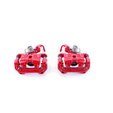 Power Stop 03-05 Mazda 6 Rear Red Calipers w/Brackets - Pair - S2858