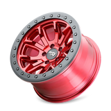 Dirty Life 9303 DT-1 17x9 / 5x127 BP / -38mm Offset / 78.1mm Hub Crimson Candy Red Wheel - 9303-7973R38