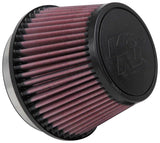 K&N Universal Rubber Filter 5in Flange ID x 6.5in Base OD x 4.5in Top OD x 4.125in Height - RU-5163