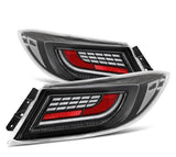 AlphaRex 22-24 Toyota GR86 LUXX LED Taillights Alpha-Black - 675040