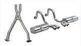 CORSA 97-04 Corvette C5 Sport 2.5 Cat-Back Exhaust System 4in Twin Tips - 14111CB