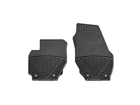 WeatherTech 07+ Volvo S80 Front Rubber Mats - Black - W169