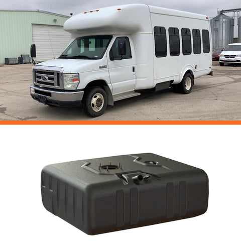 Titan Fuel Tanks 99-10 Ford Econoline Cut-Away Cab & Chassis 55 Gallon After-Axle Utility Fuel Tank - 8020199