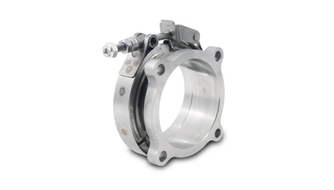 Vibrant GT Series Turbo Adapter 3in 4 Bolt to 3in V-Band Flange w/ V-Band & V-Band Clamp - 11742