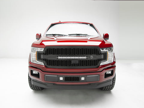 aFe 18-20 Ford F-150 w/ FFC Scorpion Grill w/ LEDs - 79-21005L