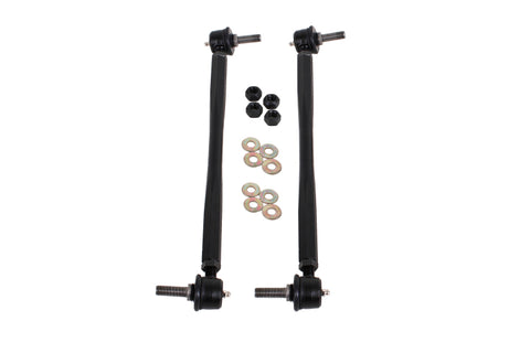 BMR 12-15 5th Gen Camaro Front Sway Bar End Link Kit - Black - ELK011