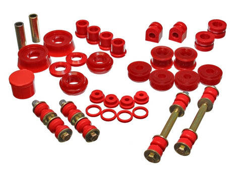 Energy Suspension 03-05 Dodge SRT-4 FWD Red Hyper-flex Master Bushing Set - 5.18114R