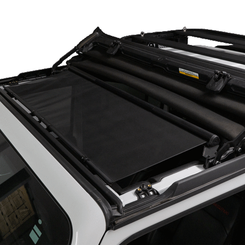 Bestop 18-26 Jeep Wrangler JL 20-26 Jeep Gladiator Sunscreen (For Sunrider For Hardtop) - 52407-11