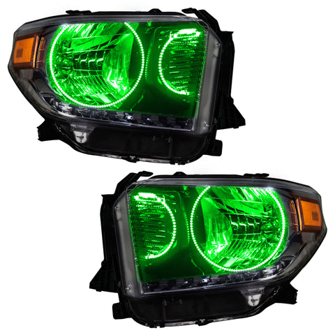 Oracle 14-17 Toyota Tundra SMD HL - Dual Halo Kit - ColorSHIFT w/ 2.0 Controller - 7204-333