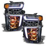 Oracle 20-21 Chevy Silverado HD 2500RGB Headlight Demon Eye Kit - w/o Controller - 1453-334