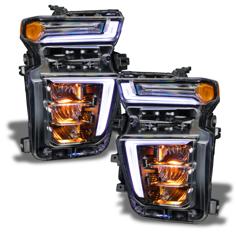 Oracle 20-21 Chevy Silverado HD 2500RGB Headlight Demon Eye Kit - w/o Controller - 1453-334