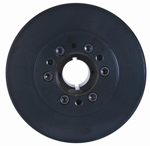 Fluidampr Chevy 454-502 CID-V8 w/ (2) 1/4 key slots Steel Externally Balanced Damper - 800121