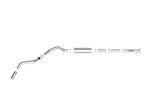 aFe Apollo GT Series 3in 409SS Cat-Back Exhaust w/ Polished Tip 2020 GM 2500/3500HD V8 6.6L L8T - 49-44122-P