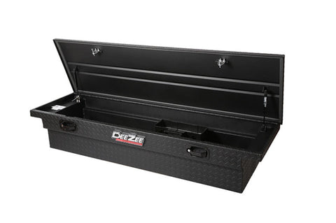 Dee Zee Universal Tool Box - Red Crossover - Single Lid Black BT Pull Handle (Low/Txt Blk) - DZ10170LTB