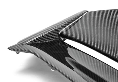 Seibon 02-05 Honda Civic Si (JDM Spec Only) MG Carbon Fiber Rear Spoiler - RS0204HDCVSIJ-MG