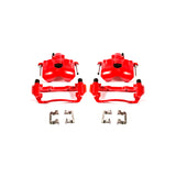 Power Stop 08-11 Ford Focus Front Red Calipers w/Brackets - Pair - S5068