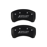 MGP 4 Caliper Covers Engraved Front & Rear Gen 5/SS Red finish silver ch - 14231SSS5RD