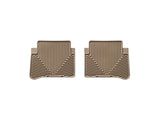 WeatherTech 09+ Nissan Maxima Rear Rubber Mats - Tan - W164TN