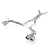 Stainless Works 2012-15 Camaro ZL1 6.2L 3in Catback Dual Chambered Exhaust X-Pipe Quad Tips - CA12CB