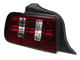 Raxiom 05-09 Ford Mustang Coyote Tail Lights- Blk Housing (Smoked Lens) - 49117