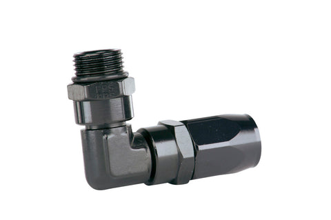 Aeromotive AN-8 Male O-Ring Boss to 90 Deg Hose End - 15665