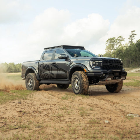RIVAL 24-26 Ford Ranger Raptor Front Aluminum Bumper w/Winch Mount and Recovery Points - 2D.1813.1.US
