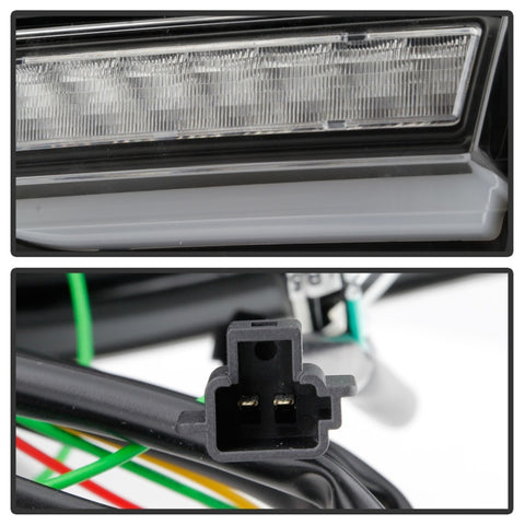 Spyder 08-14 Subara Impreza WRX Hatchback LED Tail Lights Seq Signal Black ALT-YD-SI085D-SEQ-BK - 5086730
