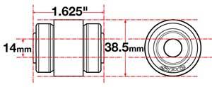 SPC Performance xAxis Jeep Track Bar - 15617