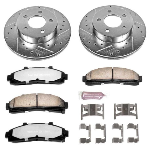 Power Stop 95-01 Ford Explorer Front Z36 Truck & Tow Brake Kit - K1860-36