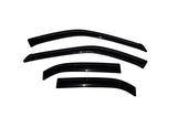 AVS 97-01 Mitsubishi Mirage Ventvisor Outside Mount Window Deflectors 4pc - Smoke - 94416