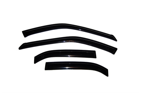 AVS 97-01 Mitsubishi Mirage Ventvisor Outside Mount Window Deflectors 4pc - Smoke - 94416