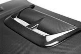 Seibon 04-05 Subaru WRX/STi CW Carbon Fiber Hood - HD0405SBIMP-CW