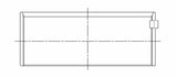 ACL Chevrolet V8 265-283-302-327 Standard Size High Performance Rod Bearing Set - 8B745HXC-STD