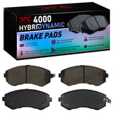 DFC 89-96 Nissan 240Sx Front 4000 Hybridynamic Brake Pads - 4000-0422-00