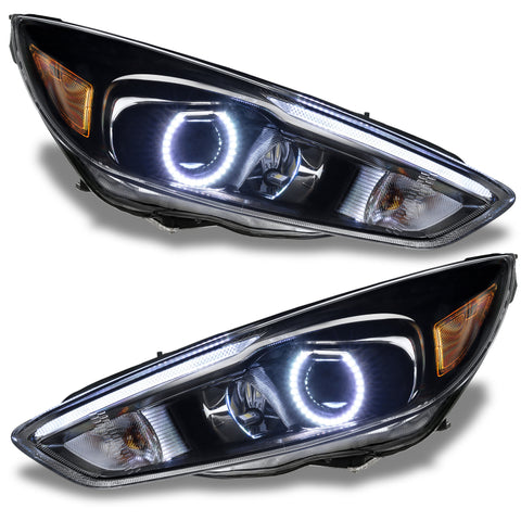 Oracle 15-17 Ford Focus RS/ST DRL Upgrade w/ Halo Kit - ColorSHIFT w/ BC1 Controller - 1322-335