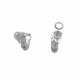 MagnaFlow 66-72 Chevy C10 Pickup V8 2-Piece Front Exhuast Pipe Kit (2in Tubing/Clamps/Inlet Flanges) - 15380