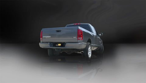 Corsa 2006-2007 -07 Dodge Ram Quad Cab/Short Bed 1500 4.7L V8 Polished Sport Cat-Back Exhaust - 24404