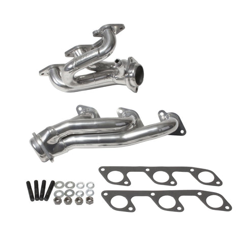 BBK 05-10 Mustang 4.0 V6 Shorty Tuned Length Exhaust Headers - 1-5/8 Silver Ceramic - 40100