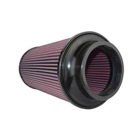 Injen 8-Layer Oiled Cotton Gauze Air Filter 4in ID/ 6.5in Base / 10.3in Height / 5.35in Top - X-1111-BR