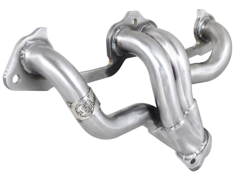 aFe Power Twisted Steel Exhaust Headers 409 Stainless Steel 83-02 Jeep Wrangler (YJ) L4 2.5L - 48-46206