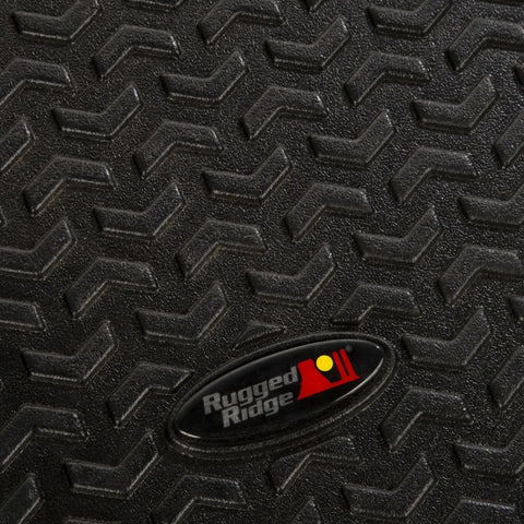 Rugged Ridge Floor Liner Cargo Black 18-21 Jeep Wrangler JL 4 Dr (Excl. 4XE Models) - 12975.49